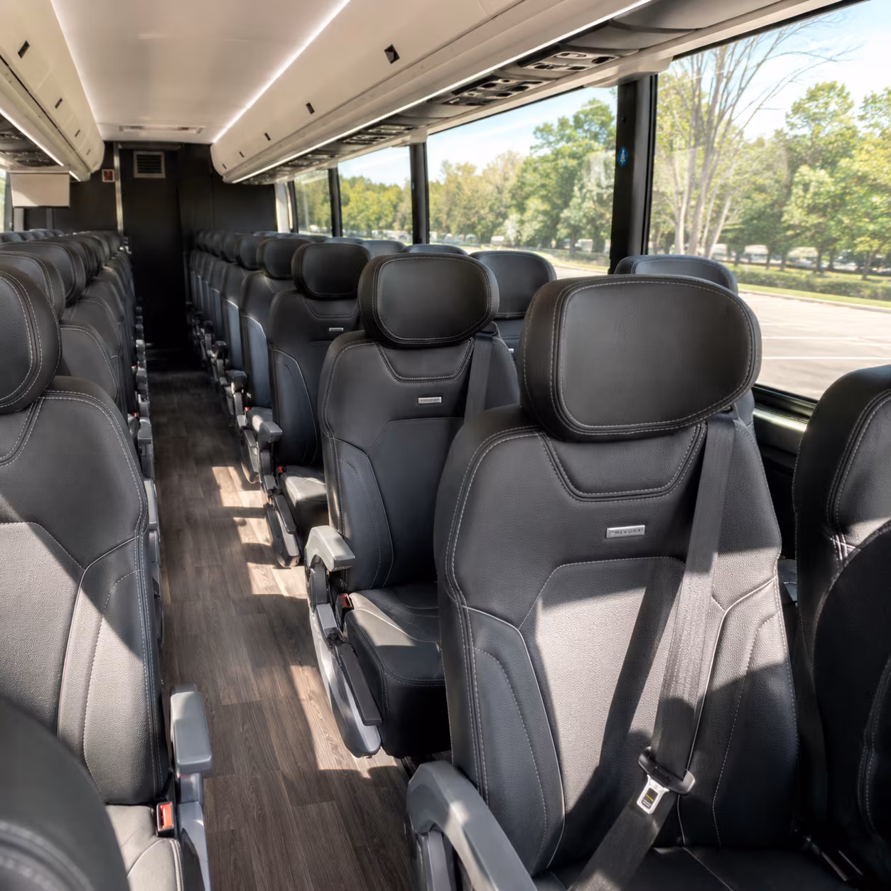 employee shuttle buses for mcallen businesses along us 83 and the loop