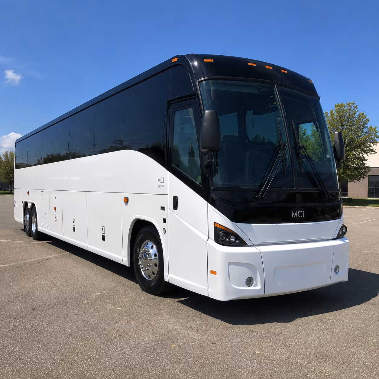 mcallen 45 passenger charter bus