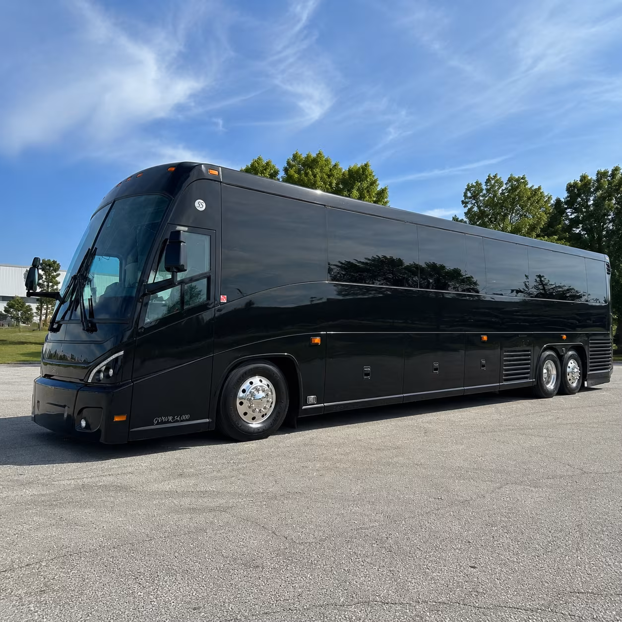 mcallen 47 passenger charter bus