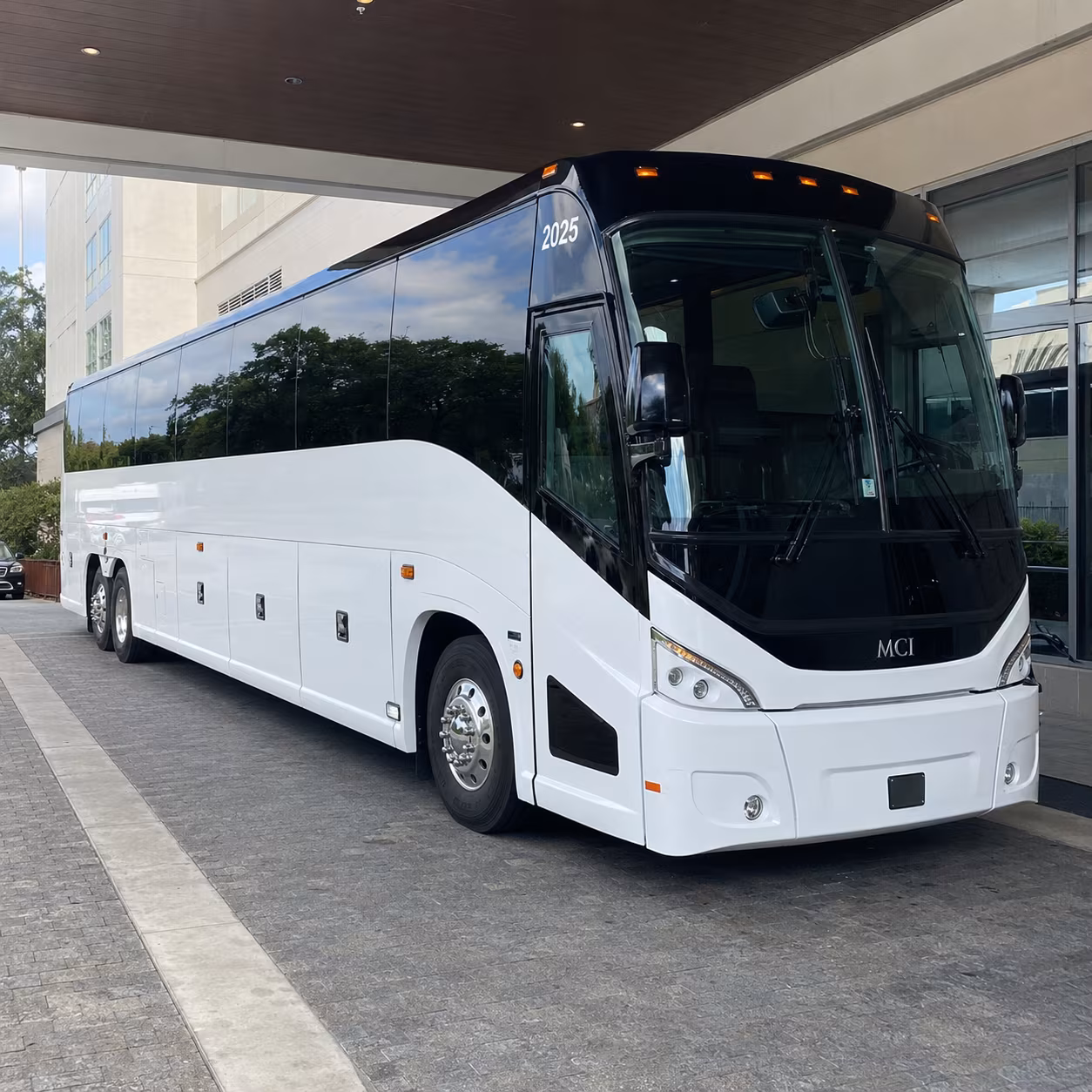 mcallen 54 passenger charter bus