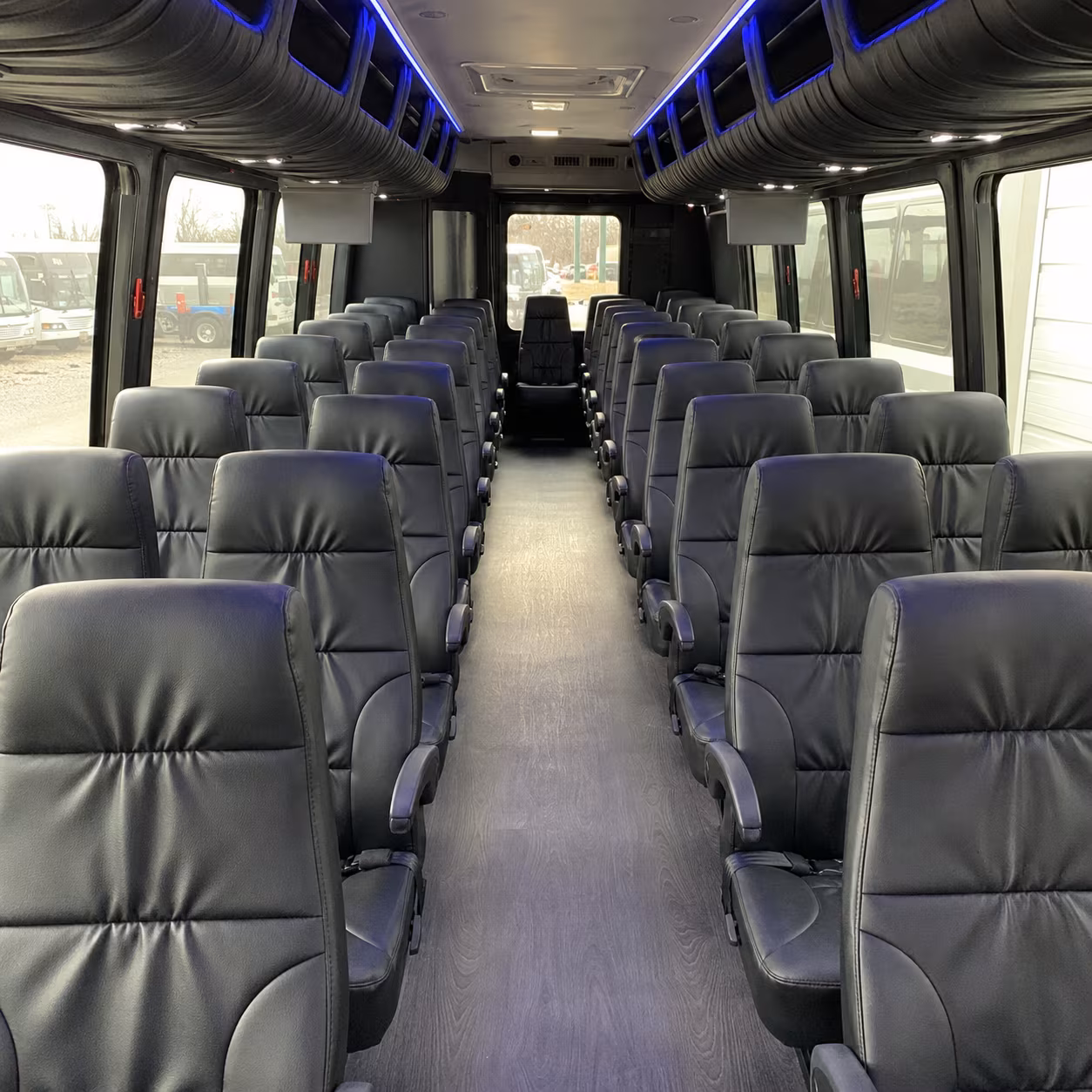 mcallen birthday party transportation onboard seating
