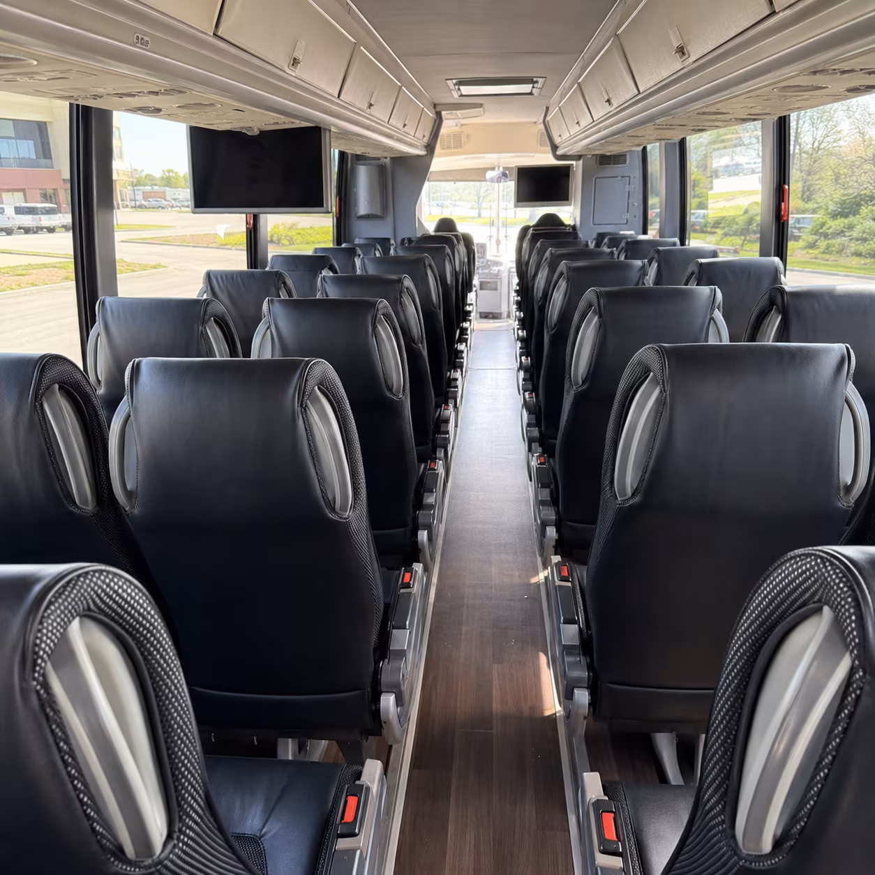 mcallen charter bus inside