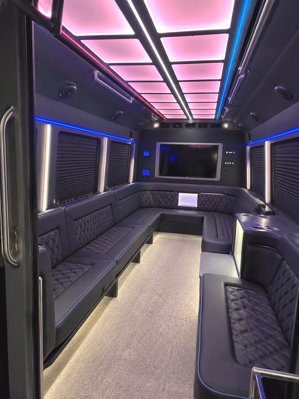 mcallen holiday party bus rental