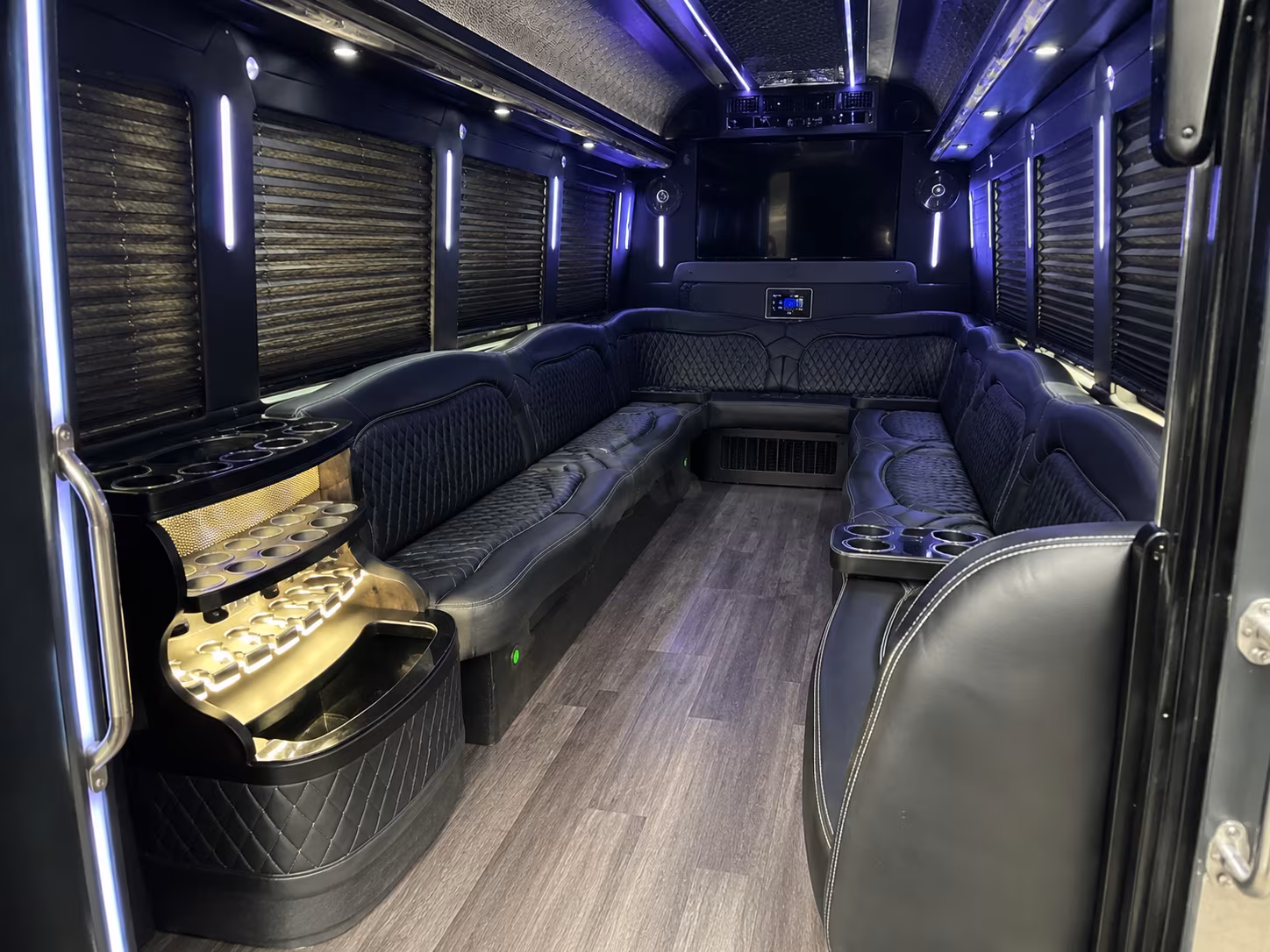 mcallen prom party bus rental