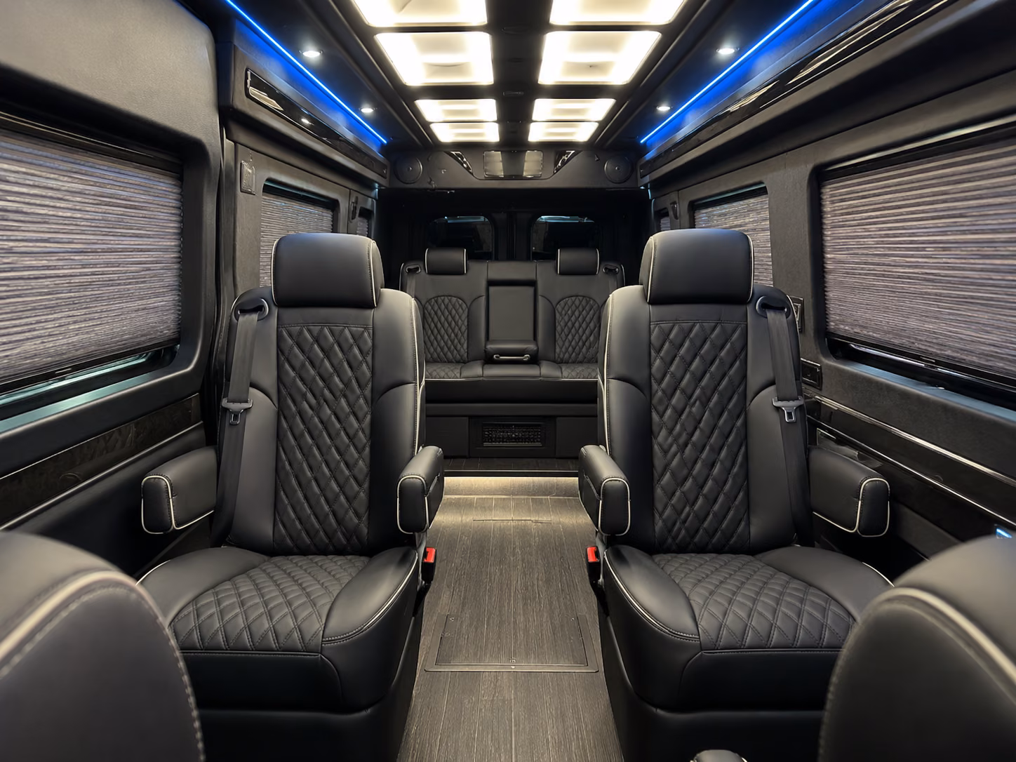 mcallen sporting event transportation onboard seating