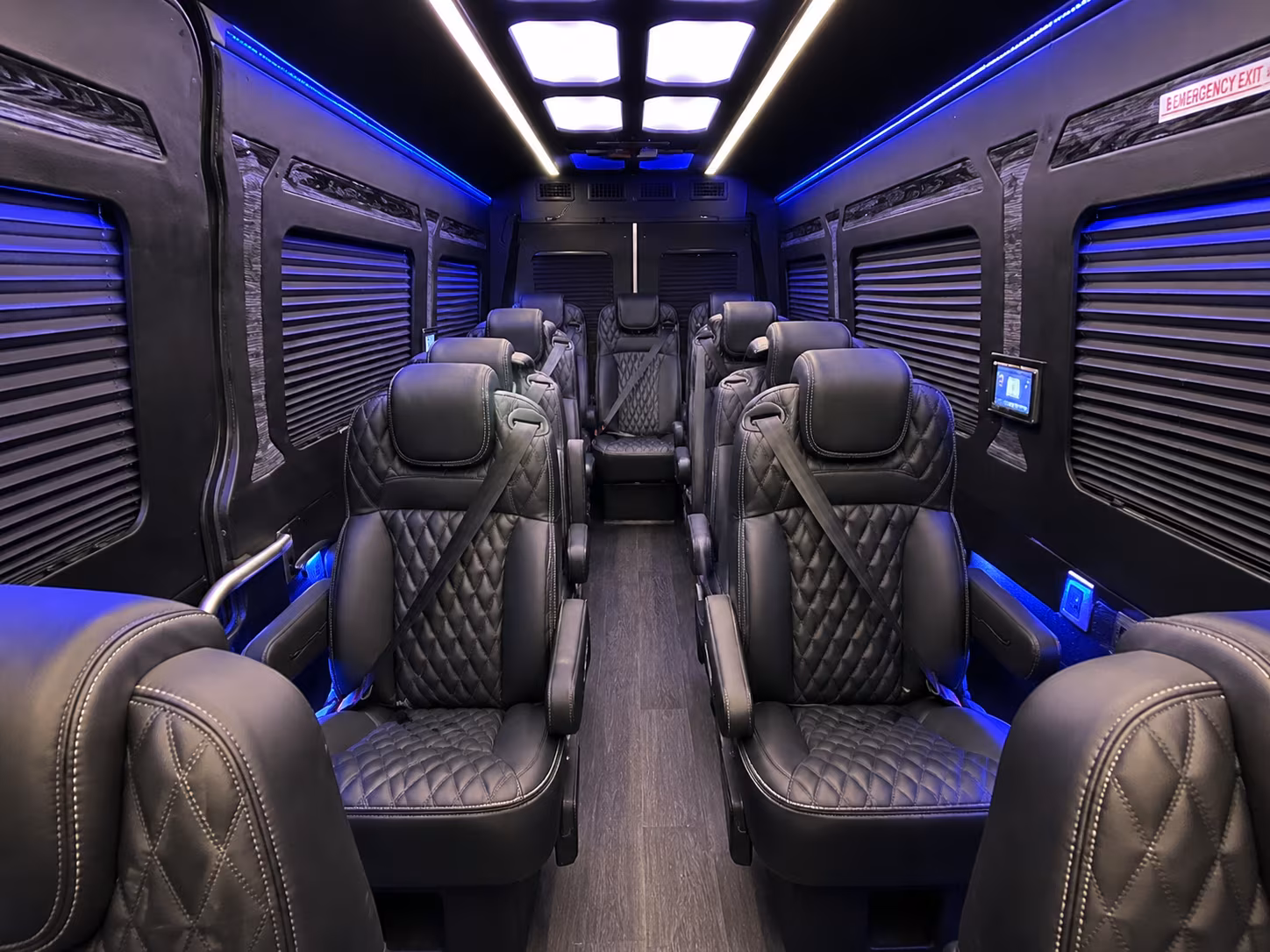 mcallen sprinter van with driver interior