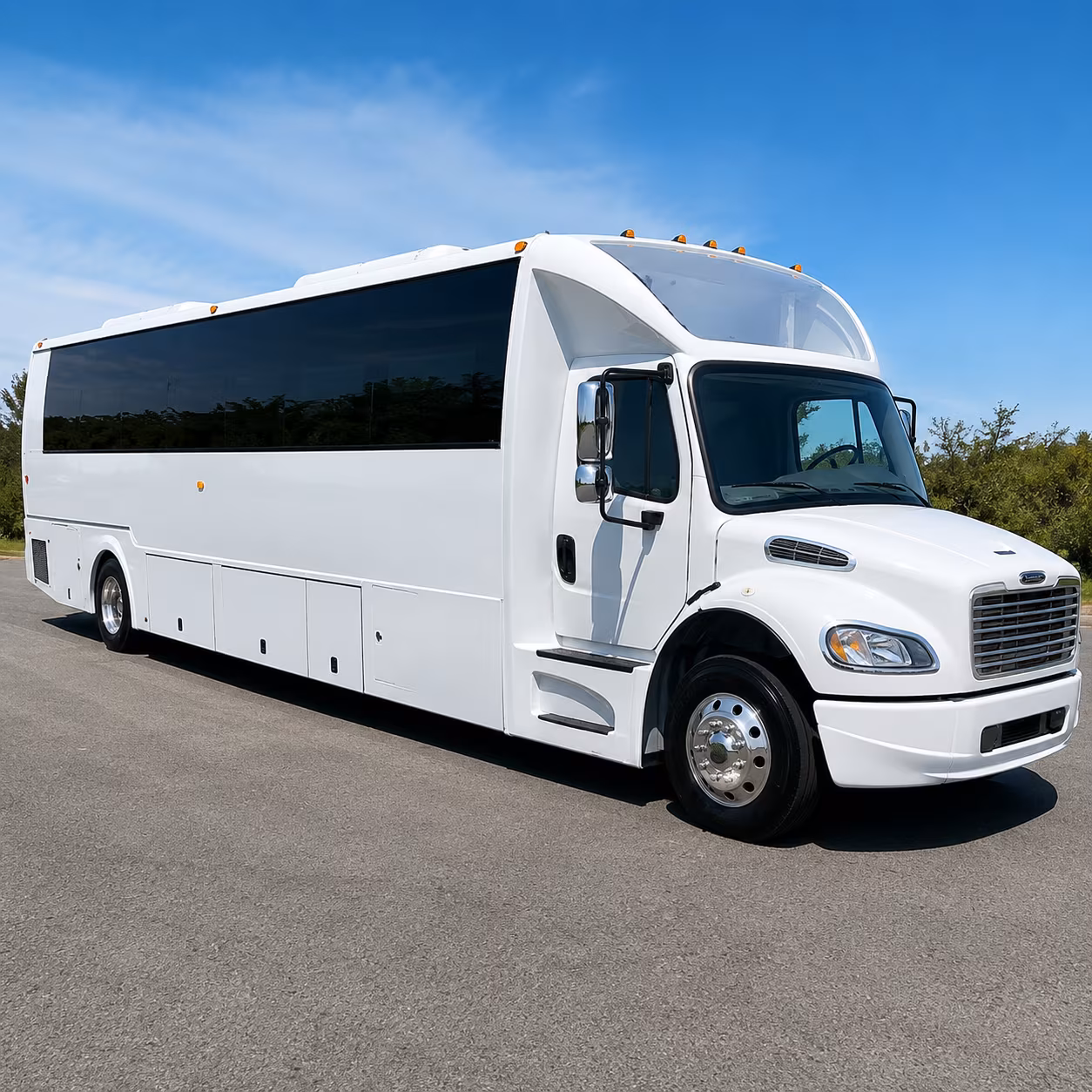 mcallen wedding party bus rental