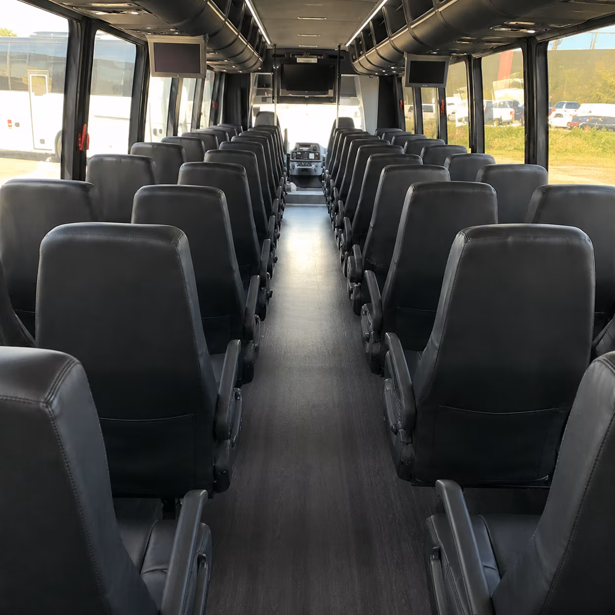 mcallen wedding transportation onboard seating