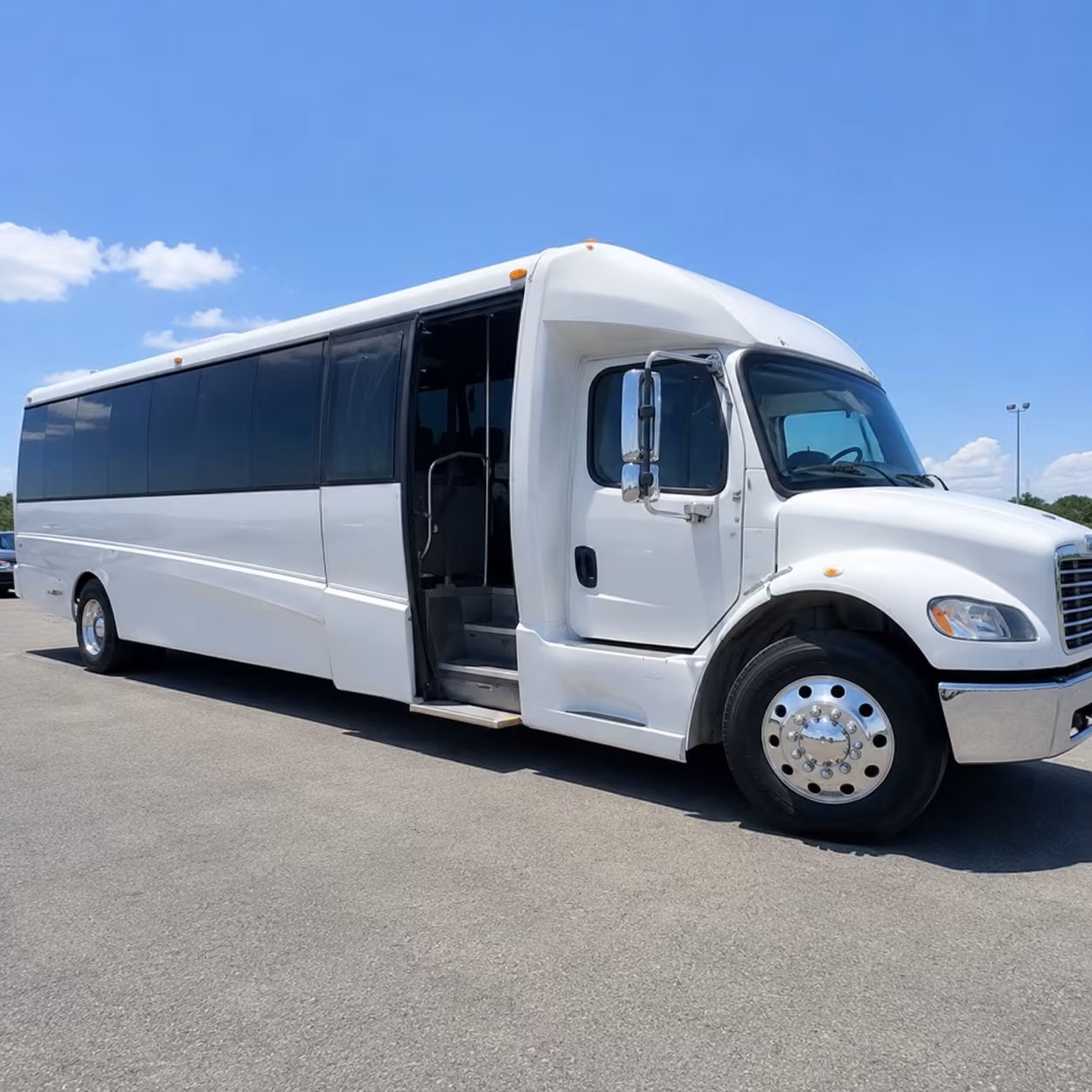 minibuses for corporate convention shuttles along the us 83 corridor