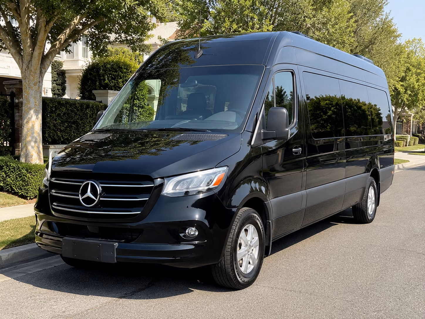 sprinter van rentals for small mcallen prom groups